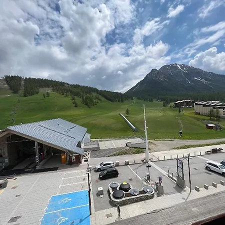 Les Tanieres De Montgenevre - Studio Dama - Neuf 4P Avec Terrasse Vue Imprenable Buitenkant foto