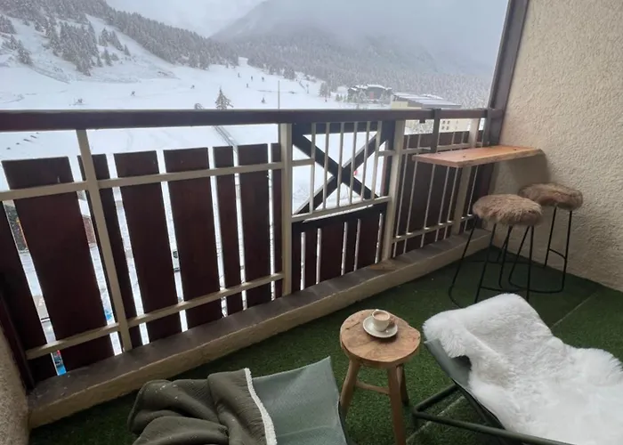 Les Tanieres De Montgenevre - Studio Dama - Neuf 4P Avec Terrasse Vue Imprenable
